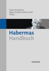 cover of the book Habermas-Handbuch