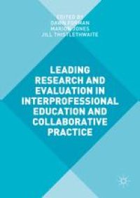 cover of the book Leading Research and Evaluation in Interprofessional Education and Collaborative Practice