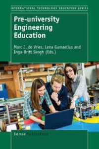 cover of the book Pre-university Engineering Education