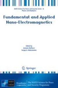 cover of the book Fundamental and Applied Nano-Electromagnetics