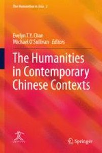 cover of the book The Humanities in Contemporary Chinese Contexts