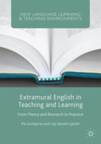 cover of the book Extramural English in Teaching and Learning: From Theory and Research to Practice