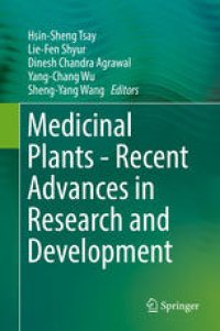 cover of the book Medicinal Plants - Recent Advances in Research and Development