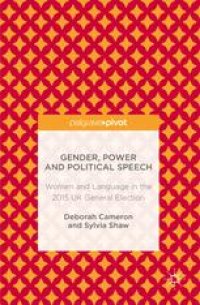 cover of the book Gender, Power and Political Speech: Women and Language in the 2015 UK General Election