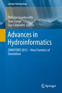 cover of the book Advances in Hydroinformatics: SIMHYDRO 2012 – New Frontiers of Simulation