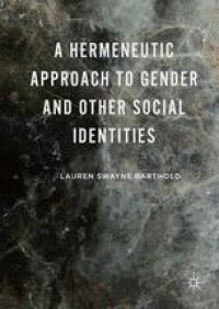 cover of the book A Hermeneutic Approach to Gender and Other Social Identities