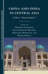 cover of the book China and India in Central Asia: A New “Great Game”?