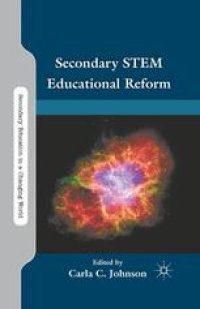 cover of the book Secondary STEM Educational Reform