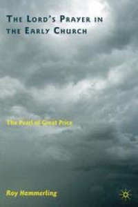 cover of the book The Lord’s Prayer in the Early Church: The Pearl of Great Price