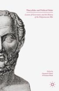 cover of the book Thucydides and Political Order: Lessons of Governance and the History of the Peloponnesian War