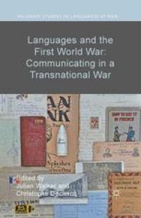 cover of the book Languages and the First World War: Communicating in a Transnational War