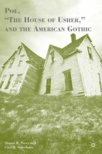 cover of the book Poe, “The House of Usher,” and the American Gothic