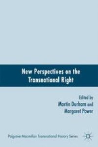 cover of the book New Perspectives on the Transnational Right