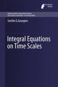 cover of the book Integral Equations on Time Scales