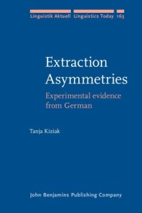 cover of the book Extraction Asymmetries: Experimental evidence from German