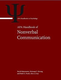 cover of the book APA Handbook of Nonverbal Communication