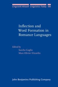 cover of the book Inflection and Word Formation in Romance Languages