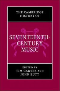 cover of the book The Cambridge History of Seventeenth-Century Music