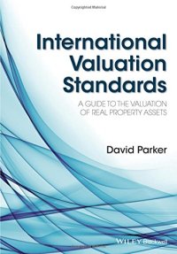 cover of the book International Valuation Standards: A Guide to the Valuation of Real Property Assets