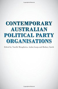 cover of the book Contemporary Australian Political Party Organisations