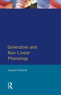 cover of the book Generative and Non-Linear Phonology