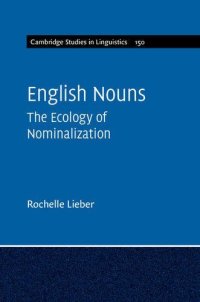 cover of the book English Nouns: The Ecology of Nominalization