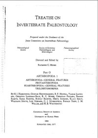 cover of the book Treatise on Invertebrate Paleontology - Part O - Trilobitomorpha