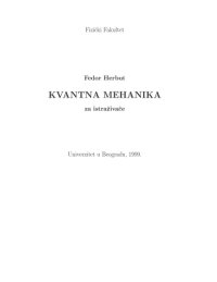 cover of the book Kvantna Mehanika za istrazivace