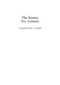 cover of the book The source : New Testament