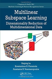 cover of the book Multilinear subspace learning: dimensionality reduction of multidimensional data