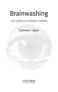 cover of the book Brainwashing: the science of thought control