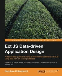 cover of the book Ext JS data-driven application design