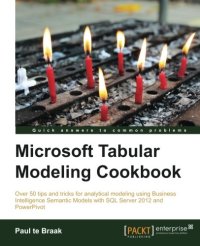 cover of the book Microsoft Tabular Modeling Cookbook