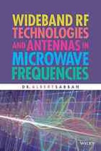 cover of the book Wideband RF technologies and antennas in microwave frequencies