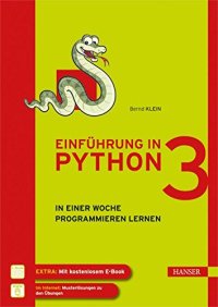 cover of the book Einführung in Python 3 Für Ein- und Umsteiger