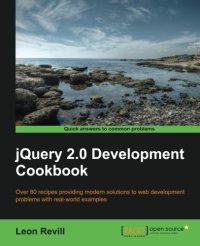 cover of the book JQuery 2.0 development cookbook