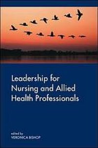 cover of the book Leadership for nursing and allied health professions