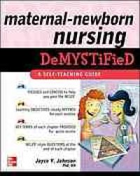 cover of the book Maternal-newborn nursing demystified