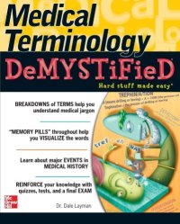 cover of the book Medical terminology demystified