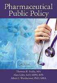 cover of the book Pharmaceutical public policy