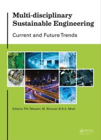 cover of the book Multi-disciplinary sustainable engineering: current and future trends