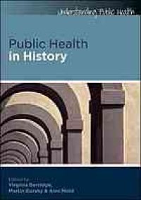 cover of the book Public health in history