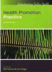 cover of the book Health promotion practice