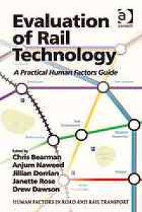 cover of the book Evaluation of rail technology: a practical human factors guide