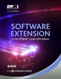 cover of the book Software extension to the PMBOK guide