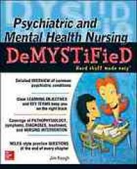 cover of the book Psychiatric and mental health nursing demystified