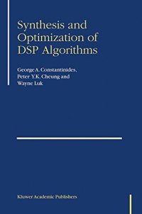 cover of the book Synthesis and optimization of DSP algorithms