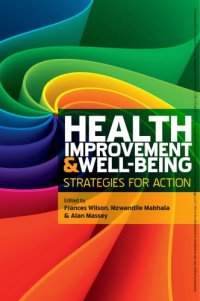 cover of the book Health improvement and well-being: strategies for action