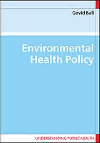 cover of the book Environmental health policy