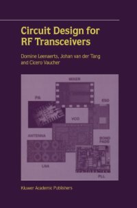 cover of the book Circuit design for RF transceivers